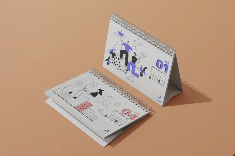 kalendarz biurkowy web